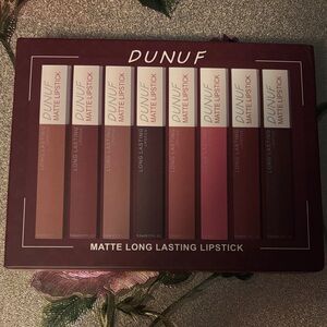 Matte Long Lasting Lipstick Set - Pink, Red, Brown Shades